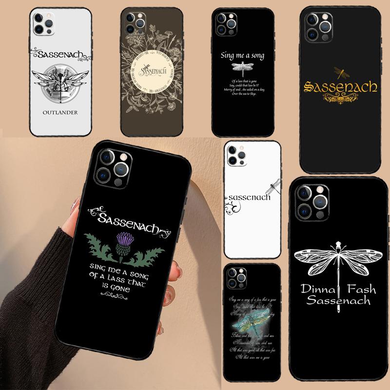 Outlander Sassenach Dragonfly Soft Case For Samsung Galaxy S21 S22 S23 S24 S25 Ultra S9 S10 Plus S20 FE S24 FE Phone Cover