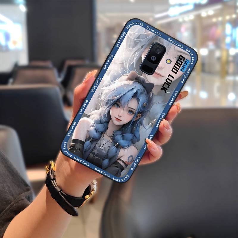 Silicone Durable Phone Case For Samsung Galaxy A6Plus/A9 STAR LITE/A6+ Dirt-resistant Anti-knock Cover Fashion Design