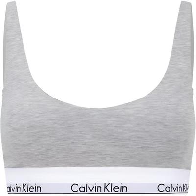 Женское нижнее белье с бюстгальтером Letter Bralette серого цвета QF7586-050