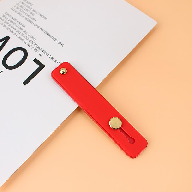 Держатель для кольца на палец цвета конфет, силиконовый ремешок для телефона, ремешок для браслета, подставка-кронштейн, оптовая продажа для iPhone ARI