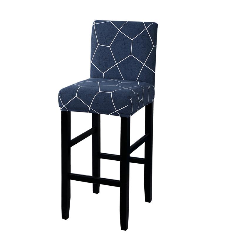 Stretch Bar Stool Covers for Counter Height Chairs Kitchen Dining Room Cafe Furniture Protection Slipcovers