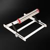Table Saw Stand Stainless Steel Height Adjustable Foldable Metal Cutting Machine Roller Support Stand Material Support Frame