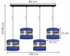 Modern ceiling lamp, chandelier, lampshade