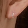 925 Silver Illy One-Touch Ring Earrings W