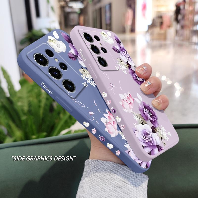 Beautiful Peony Phone Case For Samsung Galaxy S26 Plus Ultra Silicone Cover