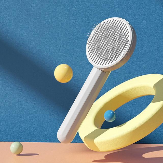 Щетка для кошек Щетка для ухода за домашними животными Удаляйте шерсть у кошек Средство для удаления шерсти у домашних животных Расческа для удаления шерсти у домашних животных Аксессуары для ухода за щенками и котятами ADM