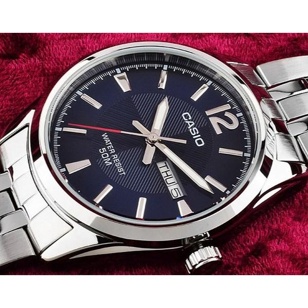 Casio Мужские металлические часы MTP-1335D