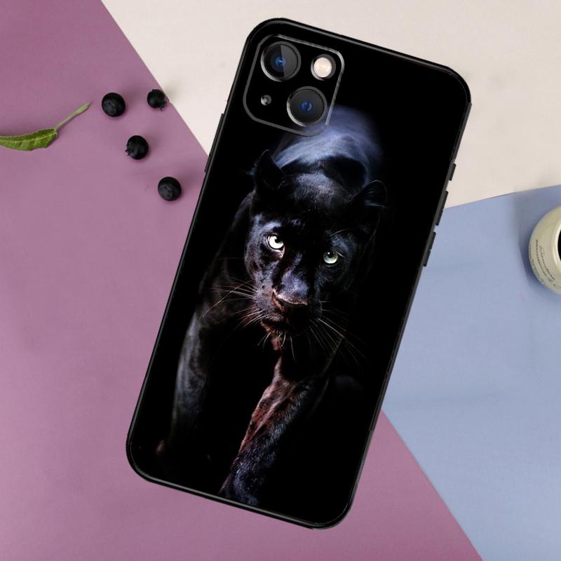 Силиконовый чехол с принтом гепарда и пантеры для iPhone 17 14 13 12 11 15 Pro Max 16 Plus 12 13 Mini 16e 17 Air Задняя крышка