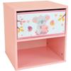 CALLY MIMI KOALA Bedside Table with a Drawer ± 36 X 33 X 30 Cm for Children