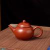 Чисто ручная работа, чайник из киноварной глины ручной вытяжки, чайник из фиолетовой глины, чайный сервиз для кунг-фу, горизонтальный чайник, заварник для чая, процесс помола воды