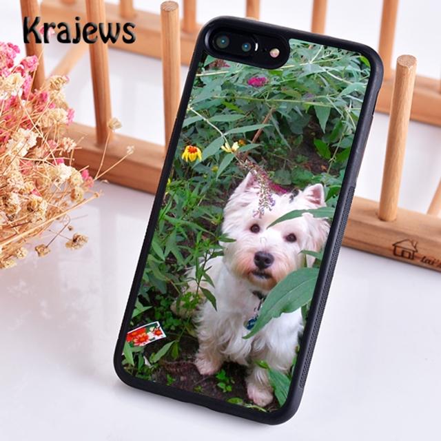 Krajews West Highland White Terrier Dog Soft Phone Case For iPhone 14 5 6s 7 8 Plus XR XS 11 12 13 Pro Max Samsung S21 S22ultra