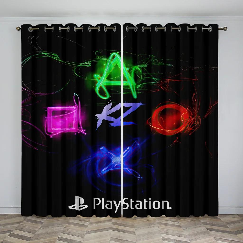 3D Мечтательная Игра Геймпад Контроллер Switch Шторы Жалюзи Для Гостиной Детской Спальни Ванной Комнаты Кухни Двери Домашний Декор2P