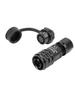 WEIPU SA8 SA810+SA812 M8 2 3 4 6 8-контактный штекер вилка розетка панельная водозащищенный электрический соединитель Medica IP67 заднее гайка-основание