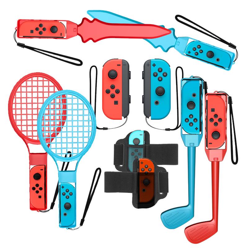 Игровой набор Motion Sports 10-в-1 для Switch с ремешком на запястье и Joy-Cons