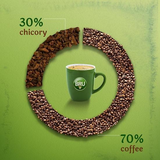 BRU Растворимый кофе, 50г