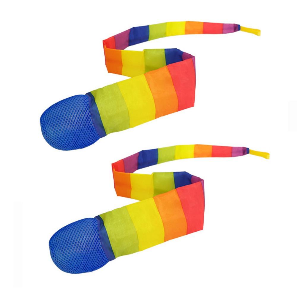 2 шт. Мягкий мяч Мягкий хвост Метеор Мяч Радужный хвост Детский мяч Игрушка Взаимодействие родителей и детей