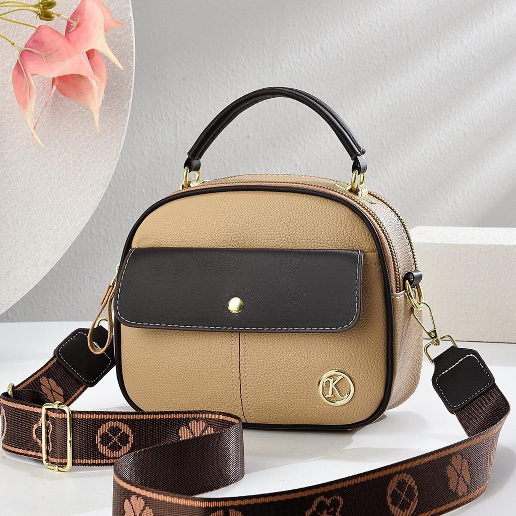 Новая сумка-кроссбоди из лоскутов, маленькая квадратная сумка, высокая стоимость, контрастный цвет, модная сумка на плечо, многофункциональная сумка через плечо