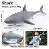 Large Size Ocean Animals Action Figures Great White Shark Model  Ocean Animal Simulation