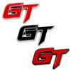 3D Металлический значок автомобиля GT и креативный набор боковых наклеек