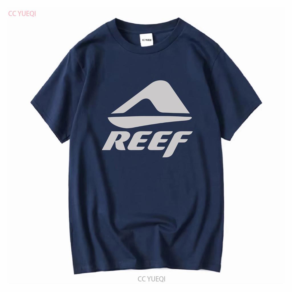 Hot Sale Reef Surf T Shirt 100 Cutton Size S 5xl Ship From Usa Long Sleeves Vintage Washed Comfortable Versatile Homme Unisex