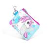 coral high Kids Blue Neon Pink Unicorn Patterned Coin Purse 21811