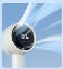 2026 Portable USB Rechargeable Handheld Mini Hurricane Fan with Digital Display