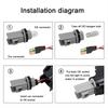 2 шт. OEM# 63137253326 Для BMW E82 E81 E88 E46 E90 E91 E92 E93 E60 E61 X3 E83 X1 E84 E87 Динамические светодиодные боковые указатели поворота Лампа