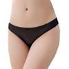 ONE LIMITATION Seamless PT054 Women's T-Back Underwear, See-Through, Black,