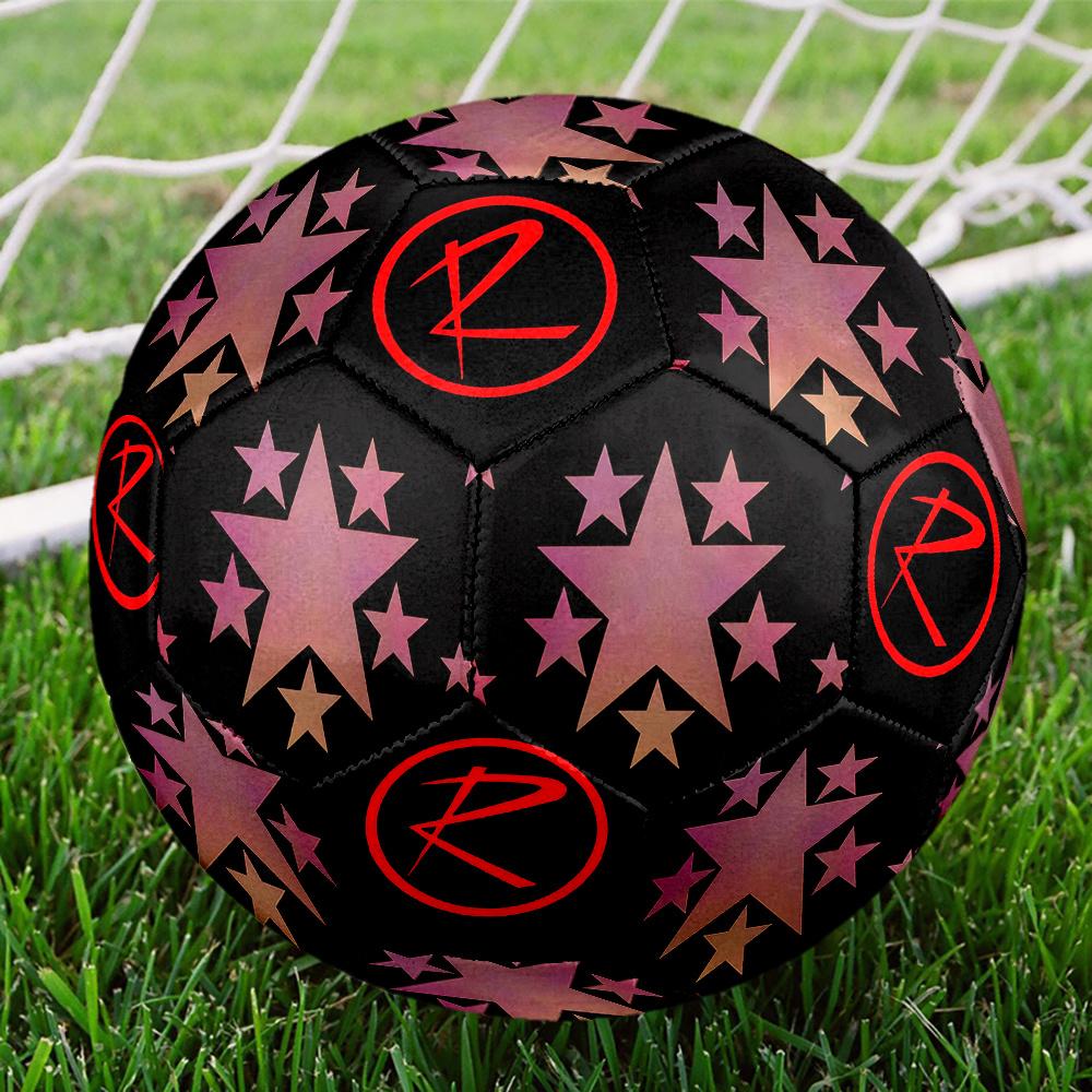 1PC Starry Night Sky Symbol Soccer Ball Size 5 Football Machine Sewn Indoor/Outdoor Universal Football Gift W55