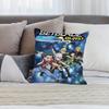 HOT Anime B-Beyblade Pillow Case Short Plush Sofa Decorative Gift Home Double-sided Printing Cushion