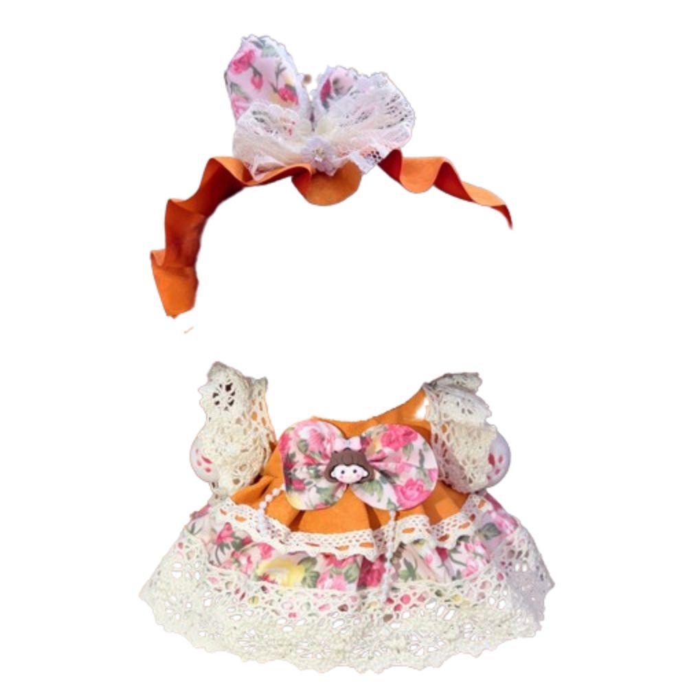 Платье для куклы Лолита, разноцветная кукольная одежда со звездами, 20 см, хлопковая кукольная одежда, детский подарок