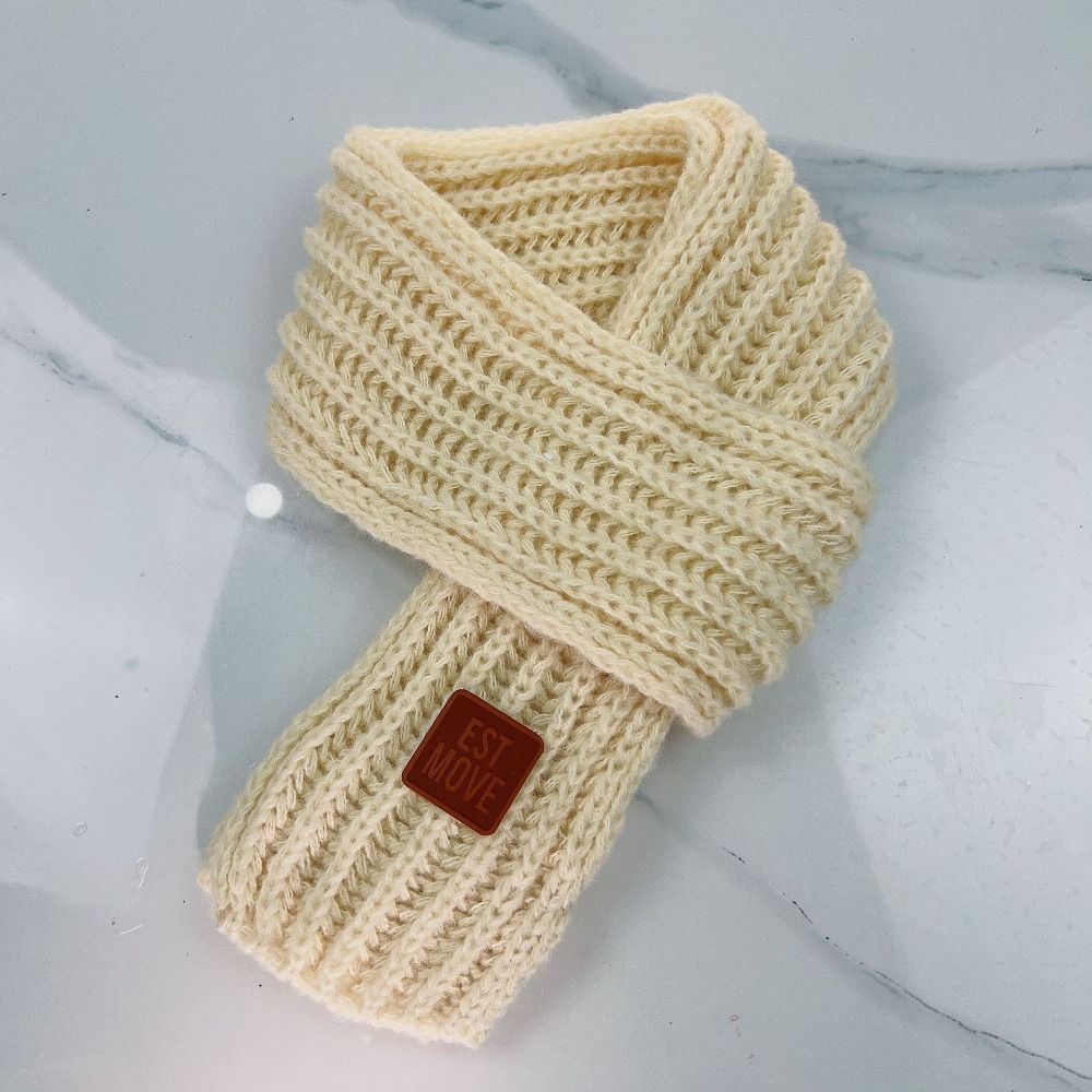Warm Kids Scarf Soft Knitted Scarf Fashion Neck Warmer  Baby Boys Girls