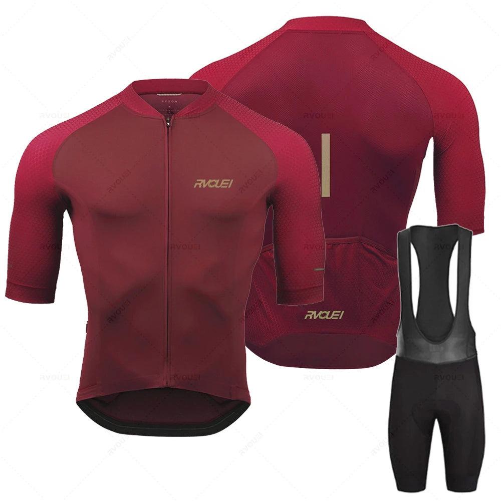 Summer new short-sleeved cycling suit quick-drying breathable bicycle mountain bike clothing