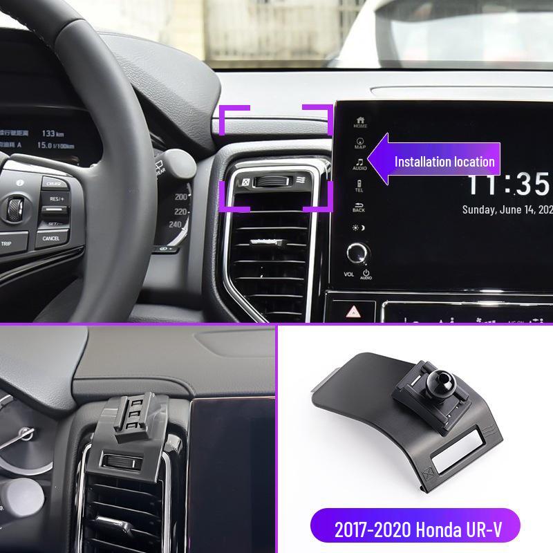 Крепление для телефона на приборную панель Honda Avancier URV для моделей 2017-2020 гг.