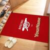 Arsenal Personalized Text Floor Rug Office Rug Perfect for Study room Dormitory Bedrooms Living Rooms Anti-slip Rug Office home decor