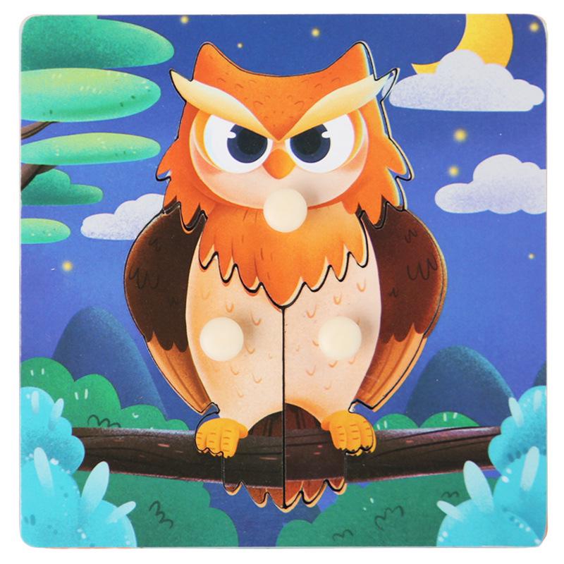 Wooden Dinosaur & Traffic Puzzle Board: Cognitive & Early Education Toy for Kids