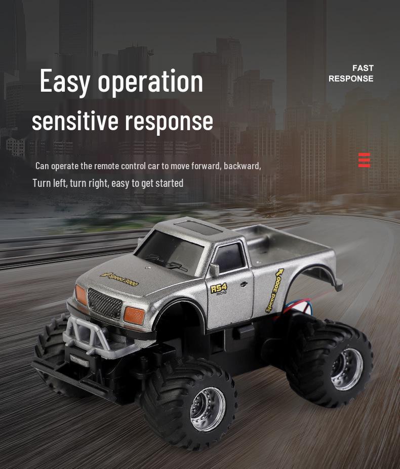 Haotian Мини Внедорожник на Радиоуправлении Перезаряжаемый Hummer для Детей