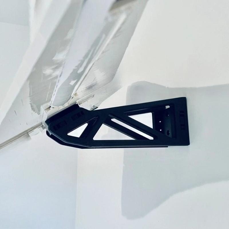 DIY Building Block Wall Display Bracket Adjustable Wall Mount Holder for LEGO Icons Concorde 10318