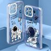 Противоударный чехол с кристаллами астронавта, полное покрытие, защита камеры, прозрачный мягкий чехол для телефона OPPO Reno Realme OnePlus