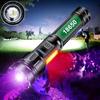 Super Bright Flashlight White+UV Light Zoom High-power Tactical Flashlight Green/Red WorkLight Blood Pet Detection Lamp Magnetic
