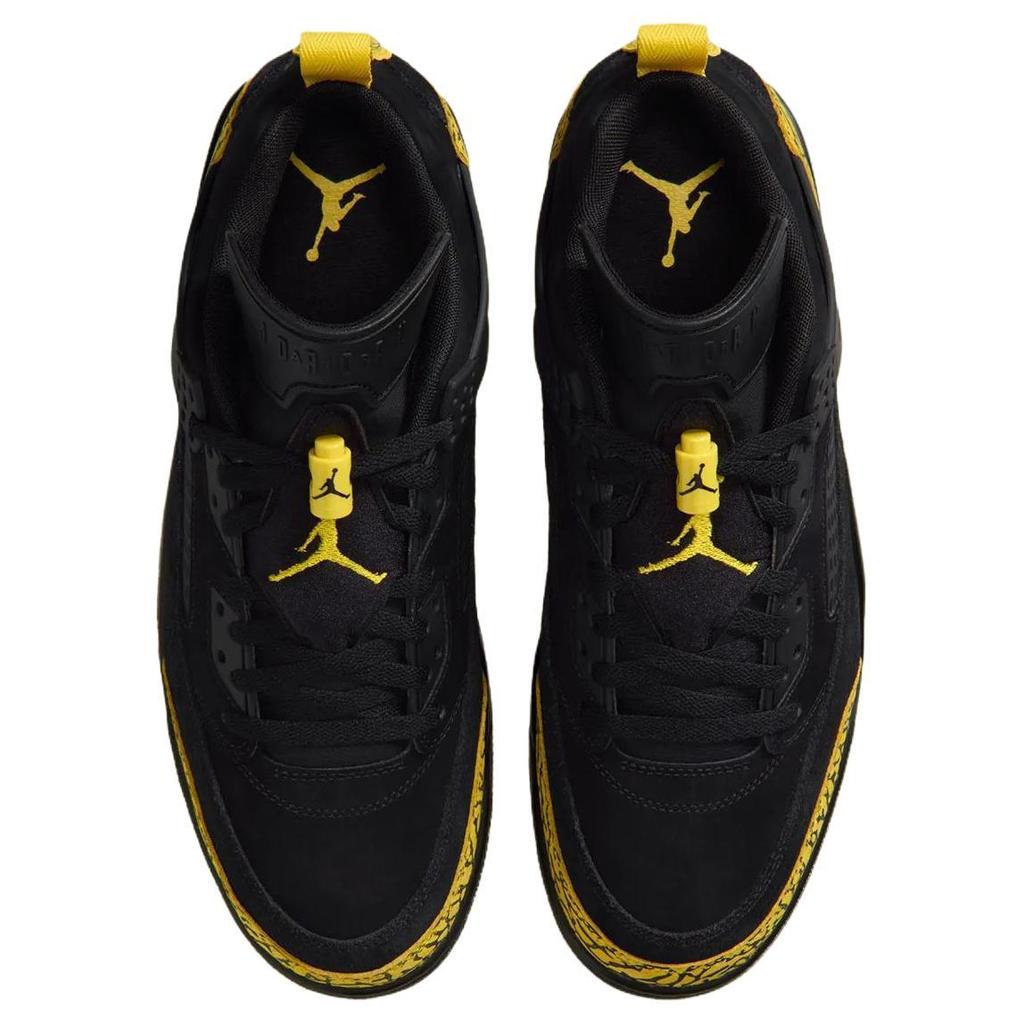 Air Jordan Spizike Low 'Thunder' (Unisex) Black / Speed Yellow / Speed Yellow / Black Vintage Basketball Shoes IQ9368 010