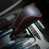 Leather AT Car Gear Shift Knob Cover Gear Collars for Honda Accord 8 9 9.5 8th 9th 9.5th 2007 - 2018 Protector Accessories