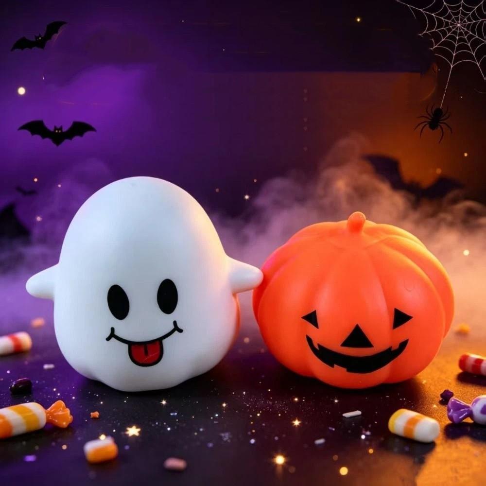 Relax Gift Halloween Pumpkin Squishy Toy Release Hand Slow Rebound Fidget Toy  Kids Toy