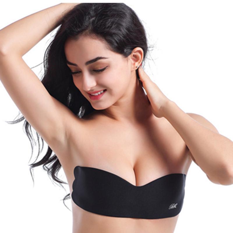 Женские самоклеящиеся бюстгальтеры без бретелей, бюстгальтер с открытой спиной, силиконовый пуш-ап, женские невидимые бюстгальтеры, нижнее белье