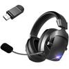 BL100PRO Tri-Mode Wired 2.4G Wireless Bluetooth Headphone with Noise-Cancelling Microphone Colorful LED Light Gaming Headset for PC Gamer
