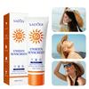 1 шт. Солнцезащитный крем-пюре SPF50 PA+++, Солнцезащитное средство и база под макияж в одном, Солнцезащитный крем с УФ-защитой, Освежающий A