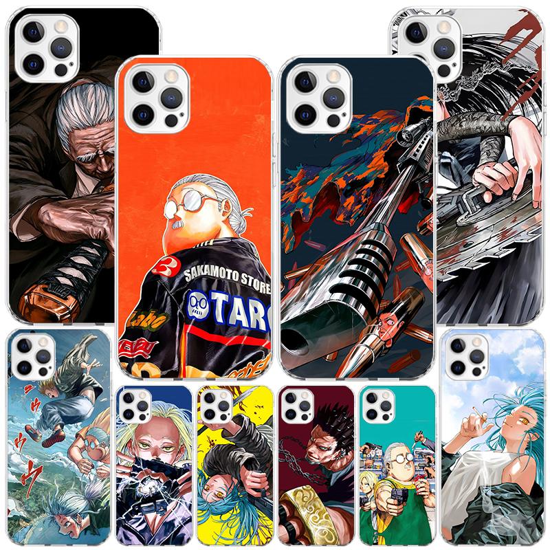 S-Sakamoto Days Phone Case For iPhone 17 Air 16 Pro Max 16E 15 + 14 Plus 11 12 13 Mini 7 8 SE Gift Print Cover Fundas