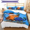 3pcs Die Maus Bedding Set Duvet Cover Closure Includes 1 Duvet Cover & 2 Pillowcases, Soft and Comfortable for All Seasons.