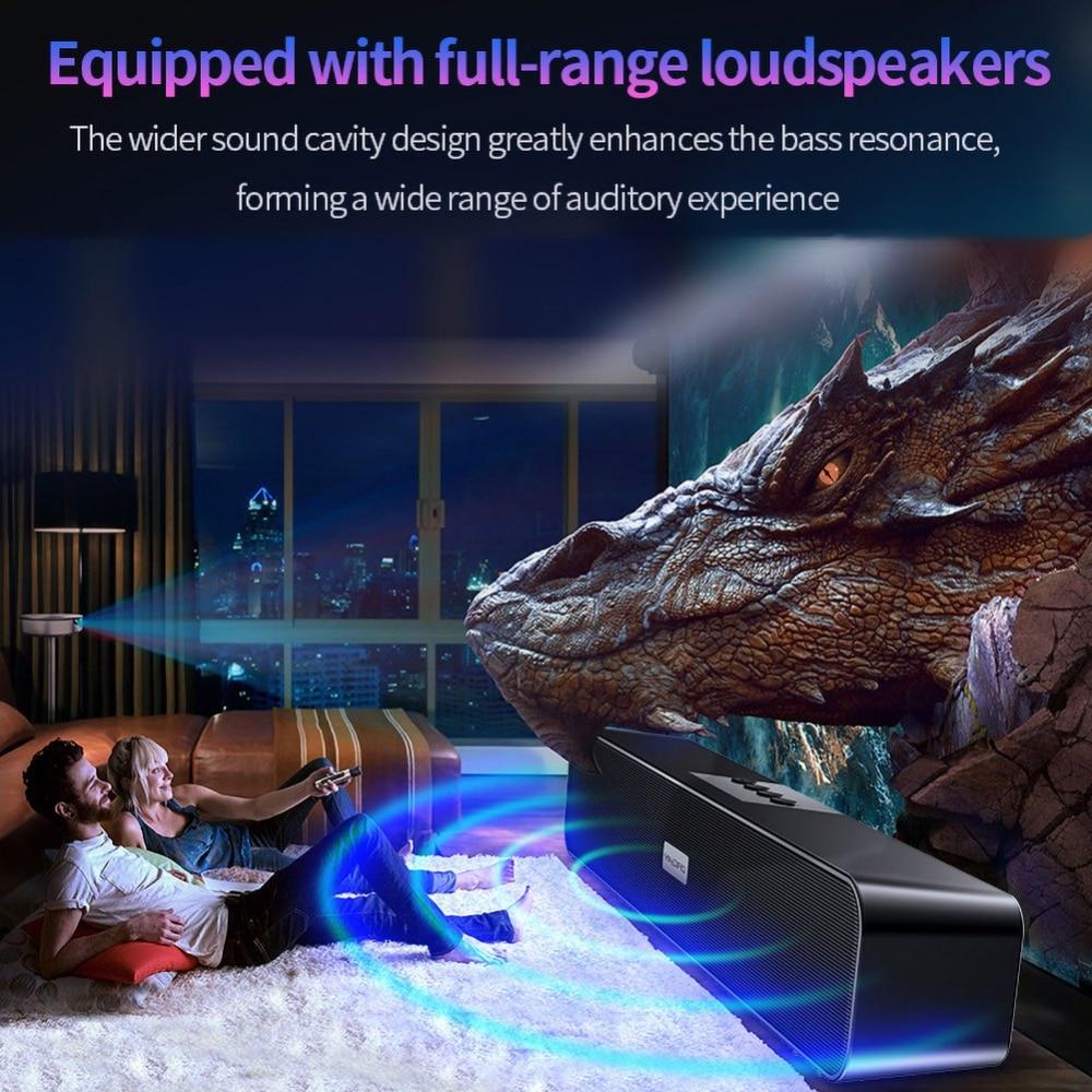 Soundbar for PC/Home Theater Wired Gaming Speaker USB Wired Speaker