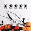5 шт. подвеска на Хэллоуин, подвесные летучие мыши, пауки, призраки, украшение, жуткий усилитель атмосферы, праздничные принадлежности для вечеринок
